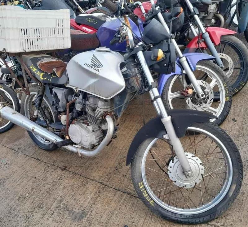 HONDA CG 150 2005 2006 Sucata Motor Servível — foto do lote