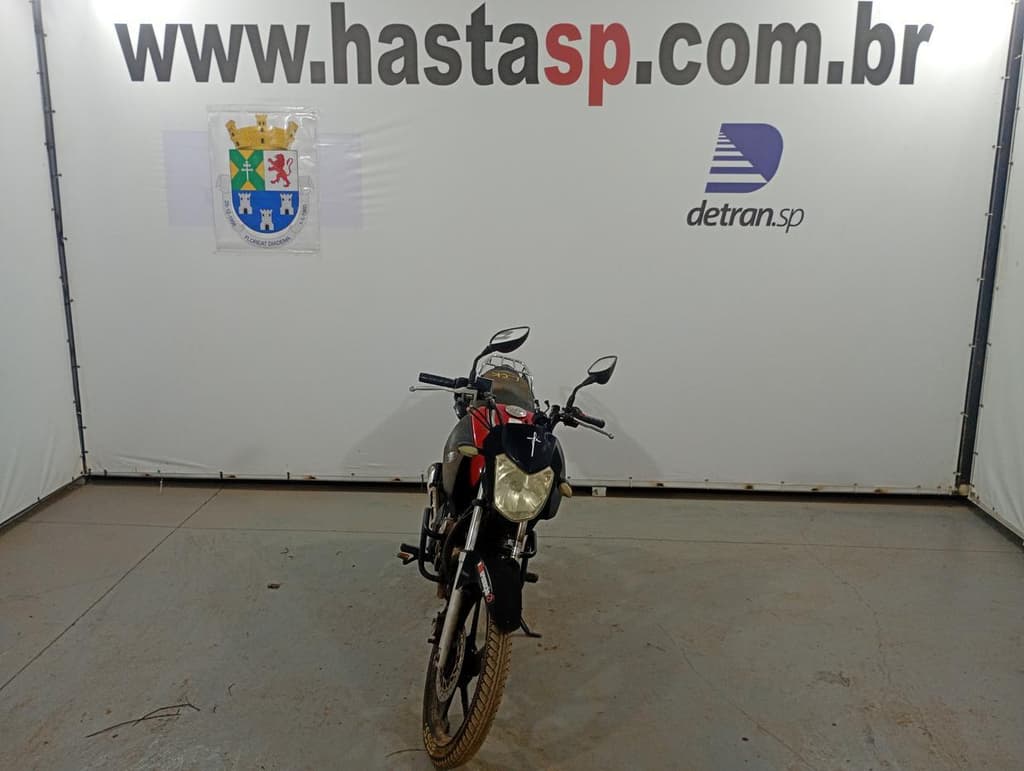 YAMAHA YBR150 FACTOR ED 2017 2018 VERMELHA — foto do lote