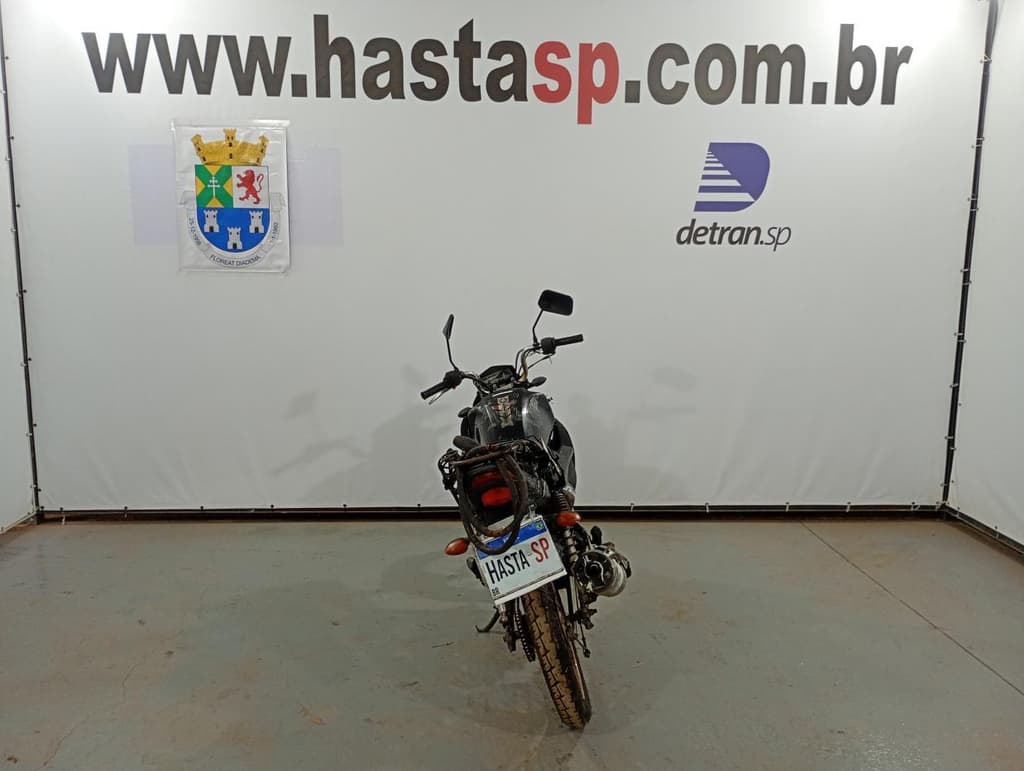YAMAHA YBR150 FACTOR E 2016 2016 PRETA — foto do lote