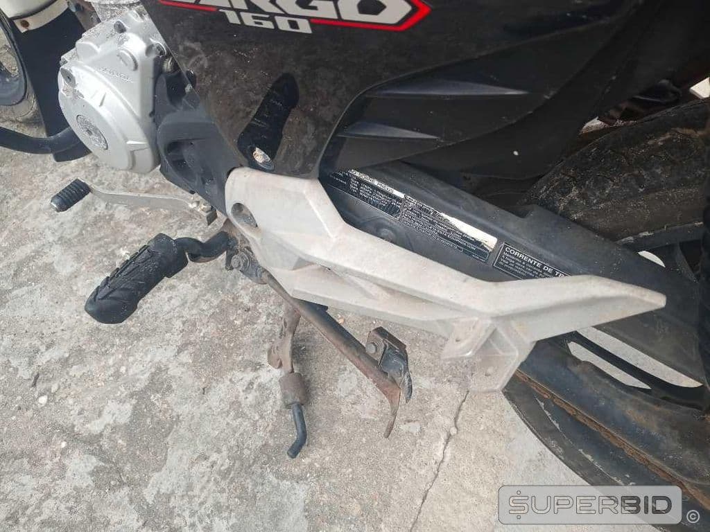 HONDA CG 160 CARGO, 2018/2019, Placa FINAL 5 (SP), — foto do lote