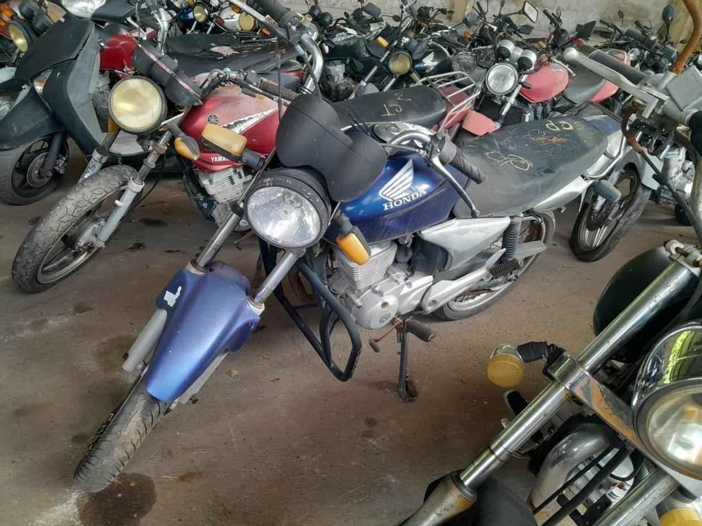 HONDA CG Sucata Motor Servível — foto do lote