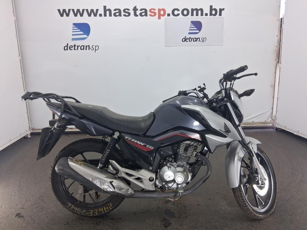 HONDA CG 160 FAN 2024 2024 CINZA — foto do lote