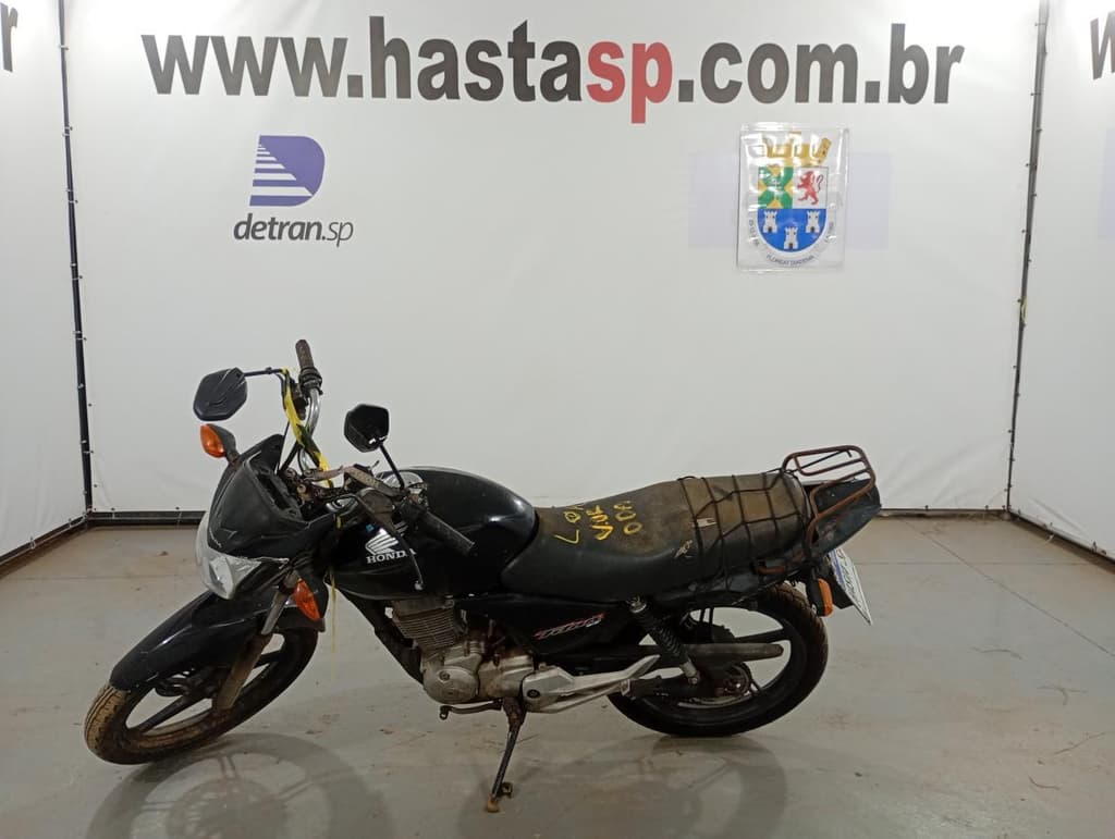 HONDA CG 150 TITAN KS 2006 2007 PRETA — foto do lote
