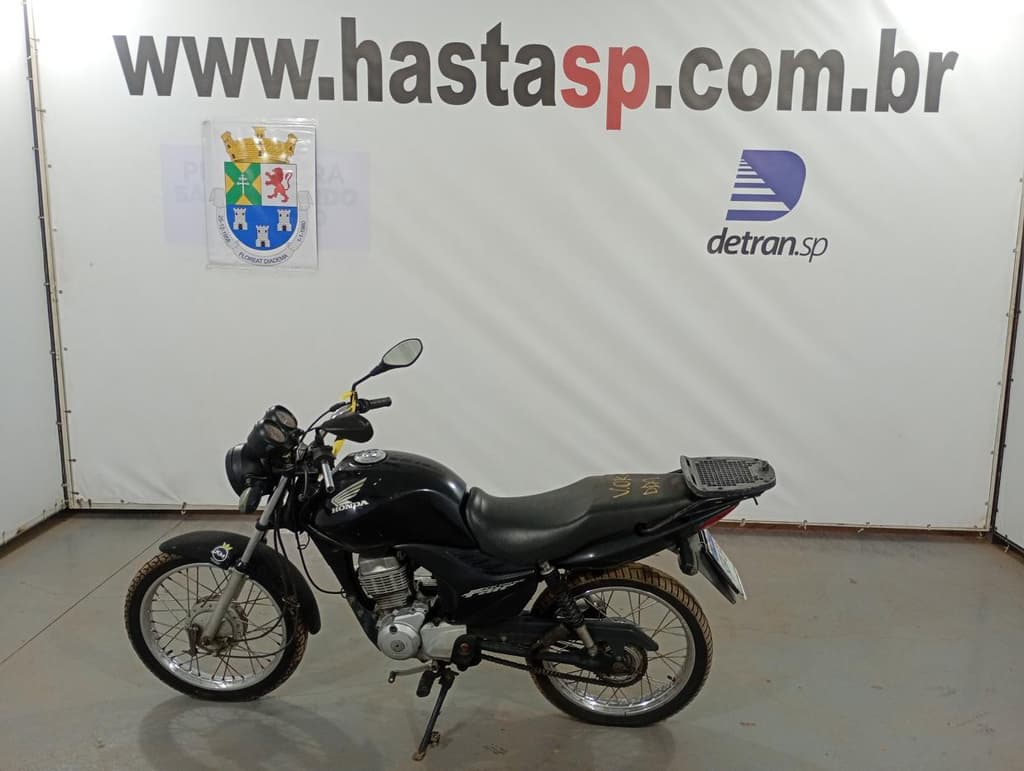 HONDA CG 125 FAN KS 2009 2009 PRETA — foto do lote