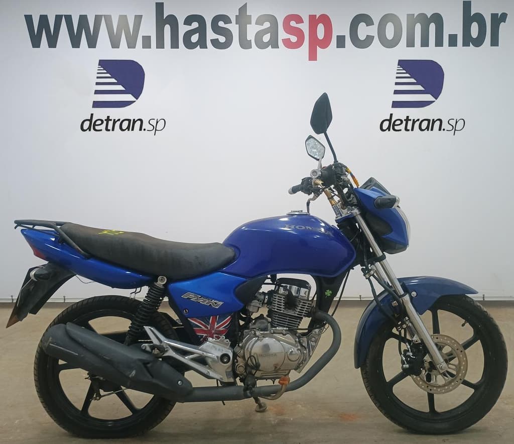 HONDA CG 125 FAN 2005 2005 AZUL — foto do lote