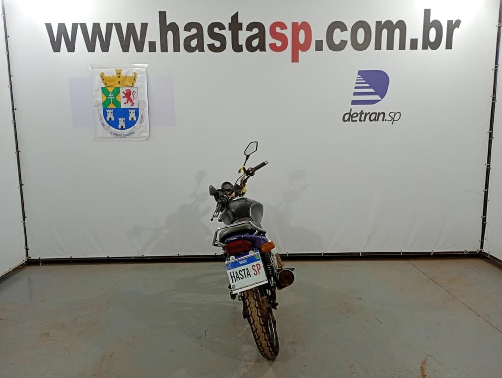 HONDA CG 125 FAN KS 2009 2010 PRETA — foto do lote
