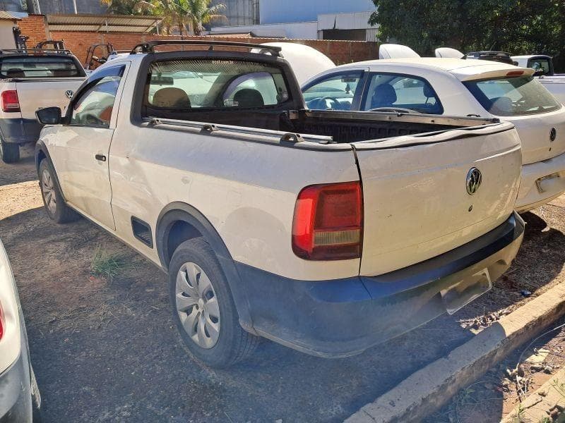 VOLKSWAGEN NOVA SAVEIRO RB MBVS 1.6, 2016/2017, Placa FINAL 8 (SP),  (Ref.: JAF) — foto do lote