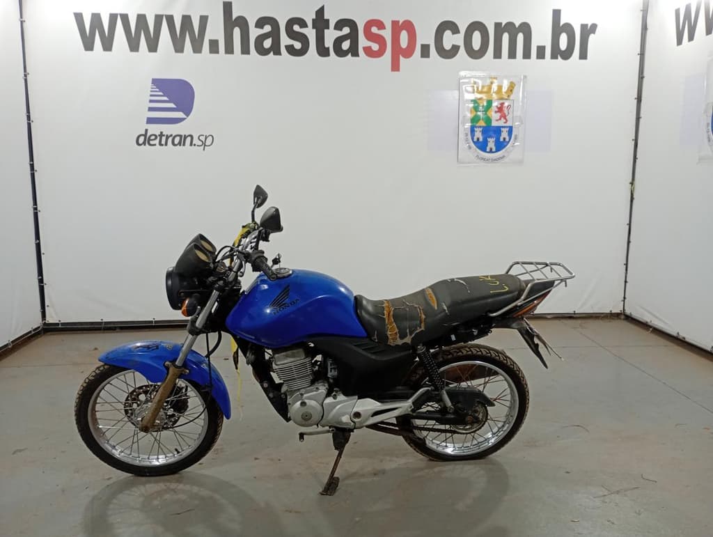 HONDA CG150FANCARGO ESDI 2013 2013 AZUL — foto do lote