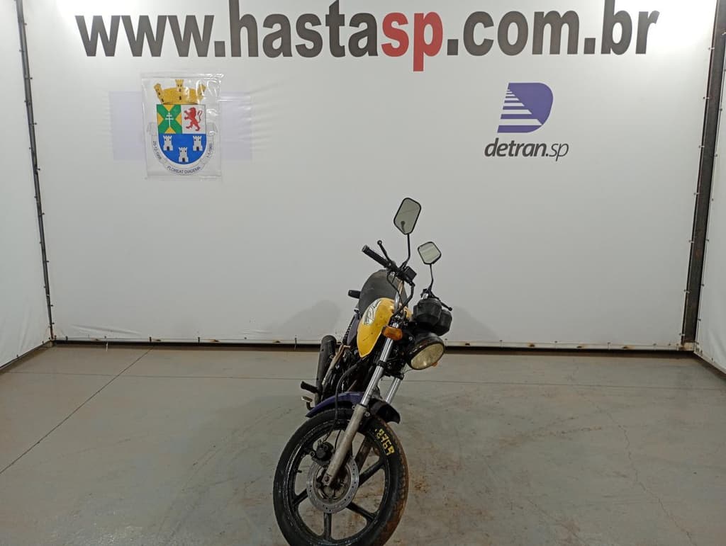 HONDA CG 125 CARGO 1999 2000 AMARELA — foto do lote
