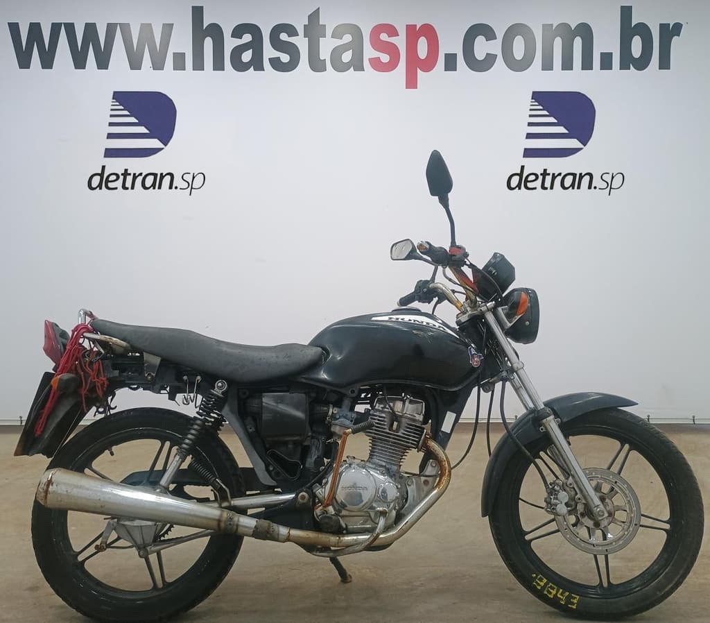 HONDA CG 125 FAN 2008 2008 PRETA — foto do lote