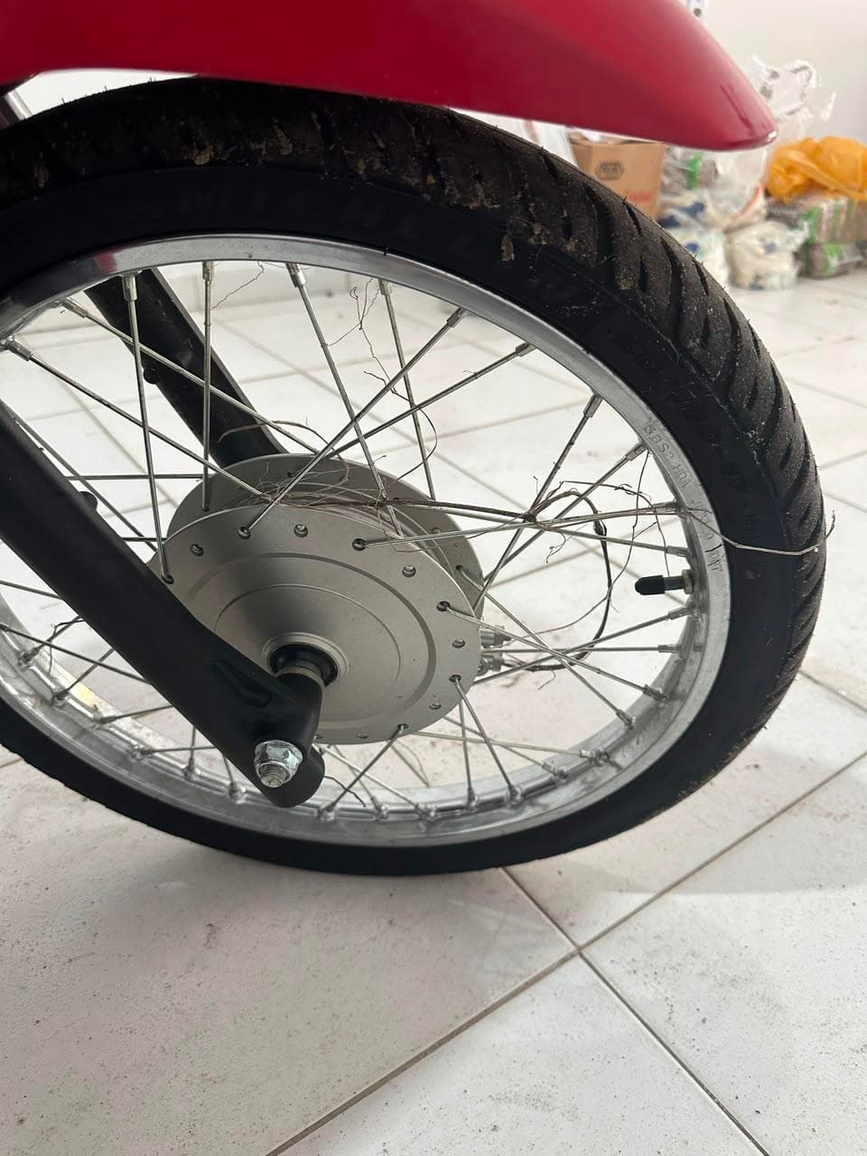 HONDA/BIZ ES VERMELHA 2025 (Veículo sem chave) — foto do lote