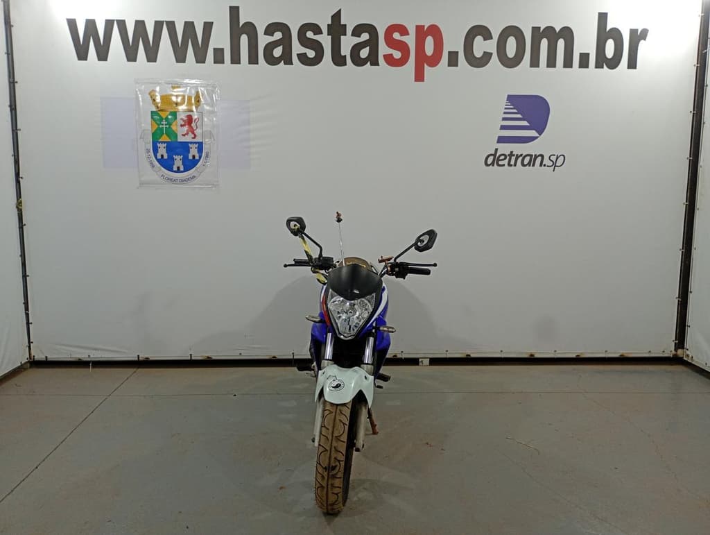 HONDA CB 300R 2013 2014 AZUL — foto do lote