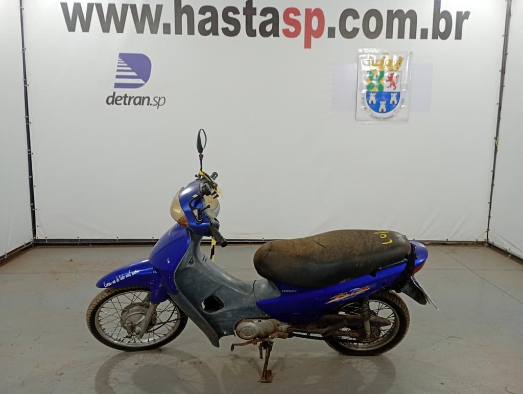 HONDA C-100 BIZ 2003 2003 AZUL — foto do lote