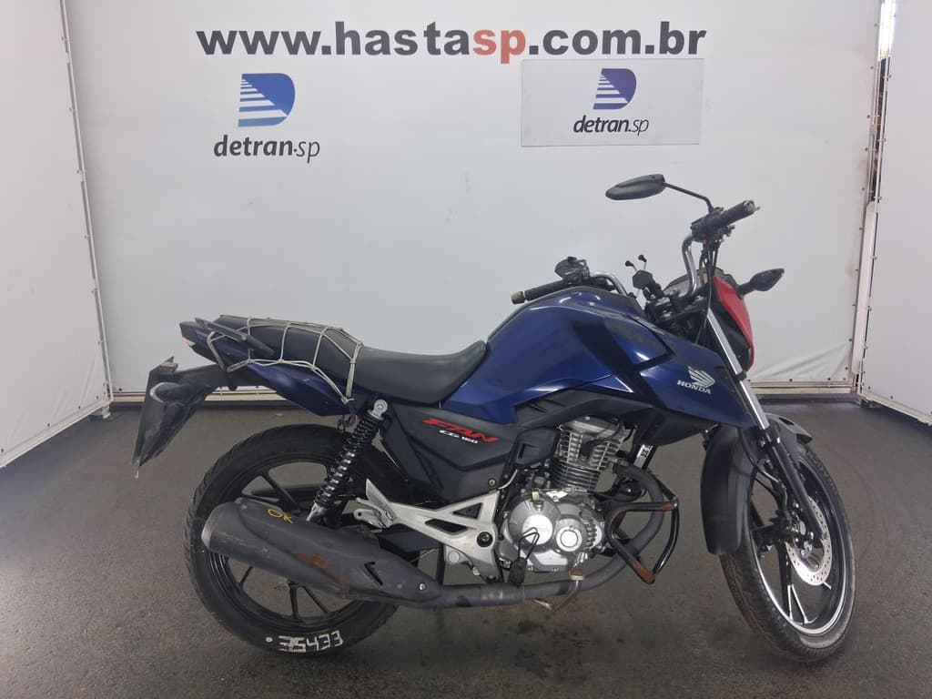 HONDA CG 160 FAN 2025 2025 AZUL — foto do lote