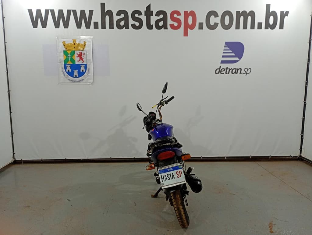HONDA CG 150 TITAN KS 2007 2008 AZUL — foto do lote