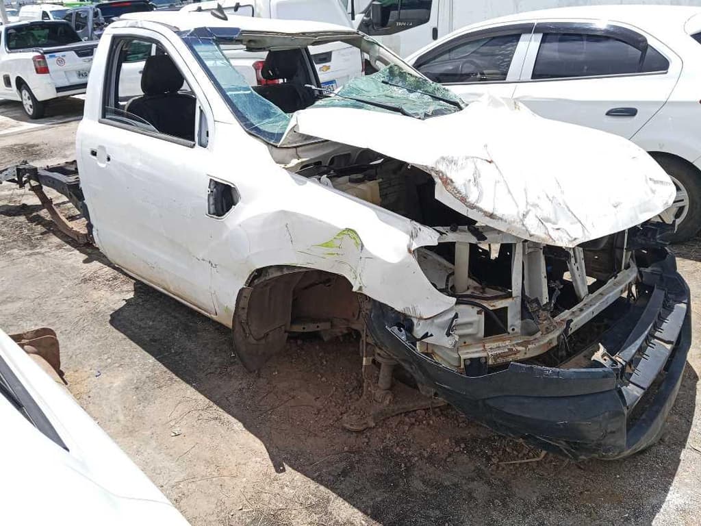 SUCATA DE FORD RANGER XL 22C 2021/2022, Placa FINAL 9,  (ID.: 49470) — foto do lote