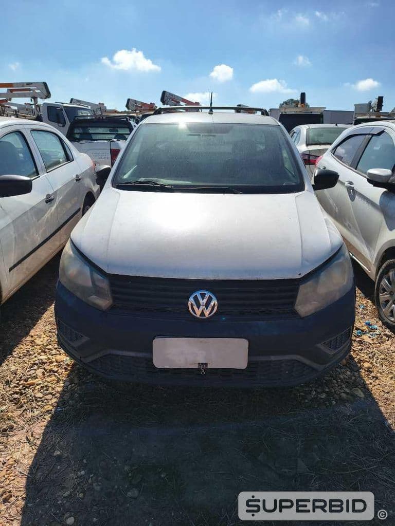 VW NOVA SAVEIRO RB MBVS 2017/2018, Placa FINAL 9,  (ID.: 51191) — foto do lote