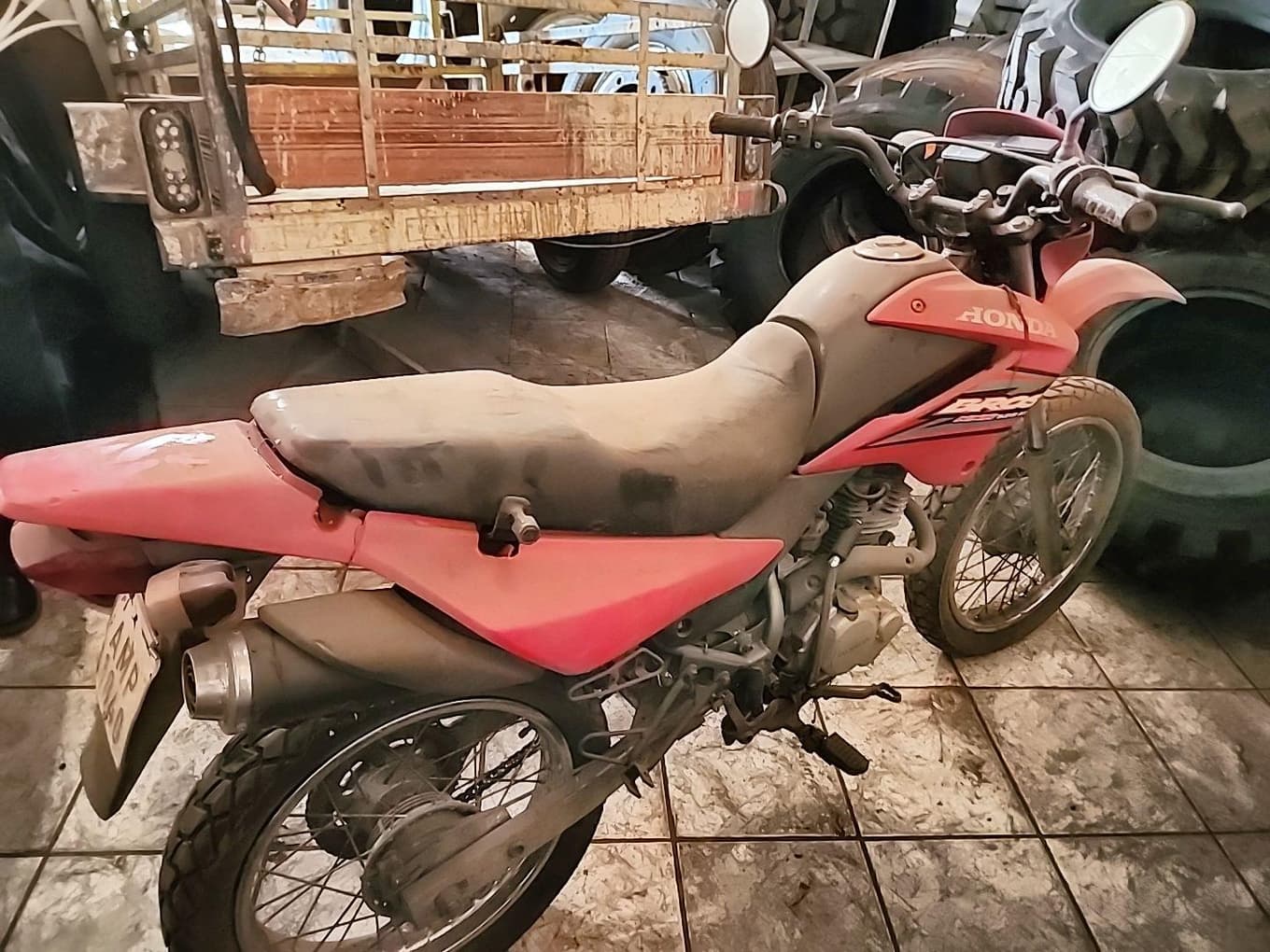 HONDA NXR 125 BROS KS ANO: 2005/2005 PLACA FINAL 0 (PR) — foto do lote