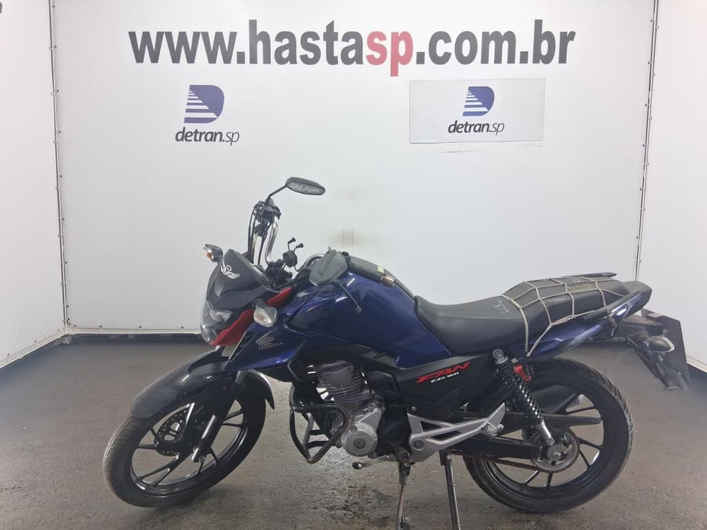 HONDA CG 160 FAN 2025 2025 AZUL — foto do lote