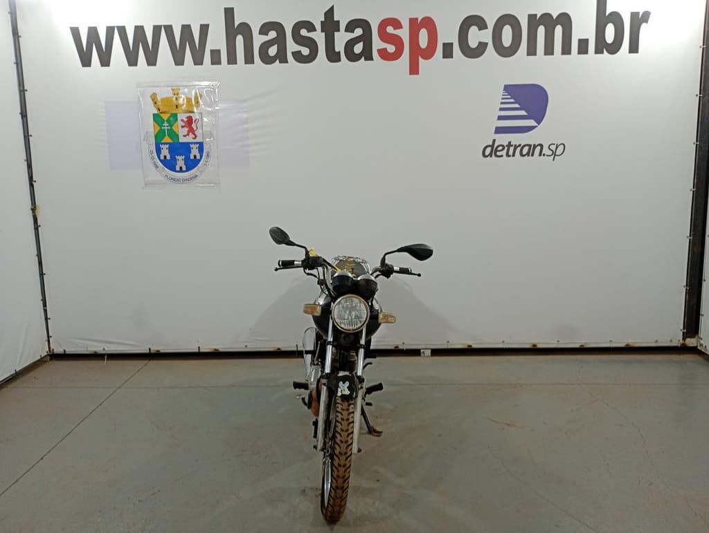 HONDA CG 125 FAN KS 2009 2010 PRETA — foto do lote