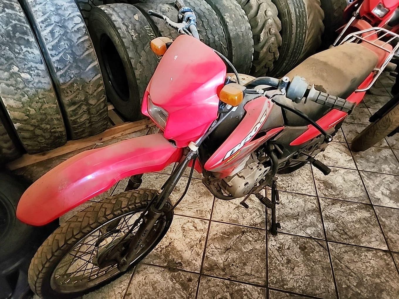 HONDA NXR 150 BROS KS ANO: 2008/2008 PLACA FINAL 5 (PR) — foto do lote