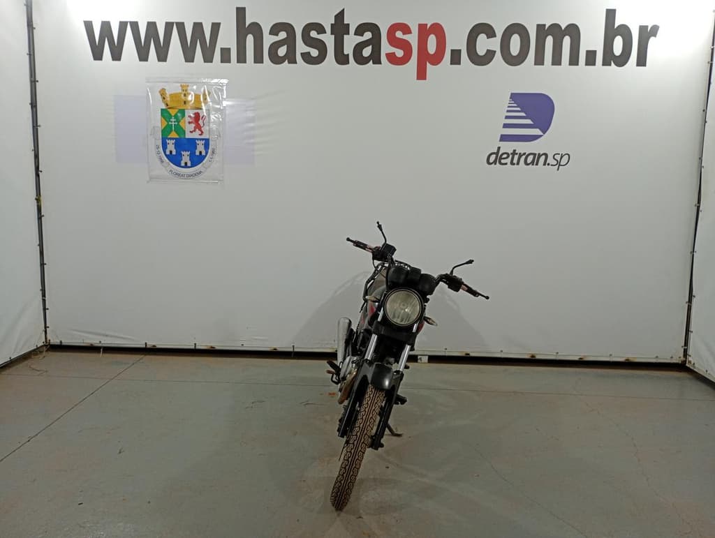 YAMAHA YBR 125ED 2005 2005 PRETA — foto do lote
