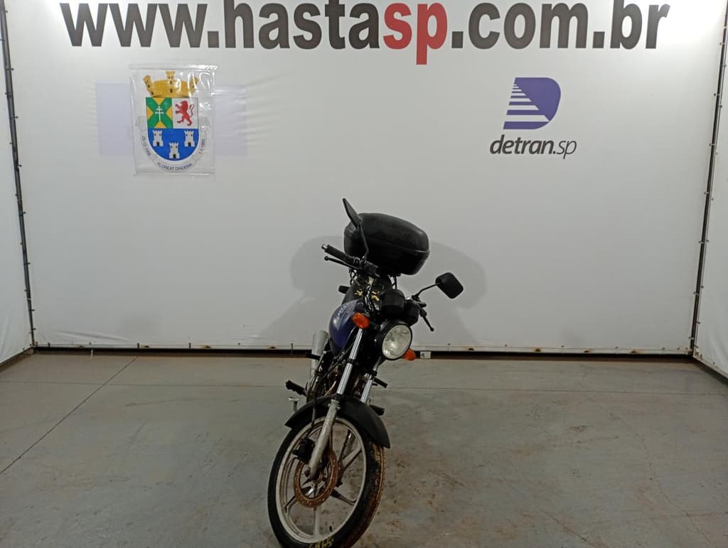 HONDA CG 125 TITAN ES 2001 2002 AZUL — foto do lote