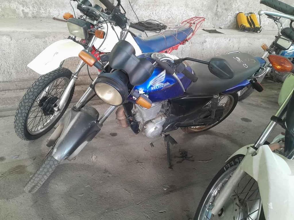 HONDA CG 150 2004 2004 Sucata Motor Servível — foto do lote