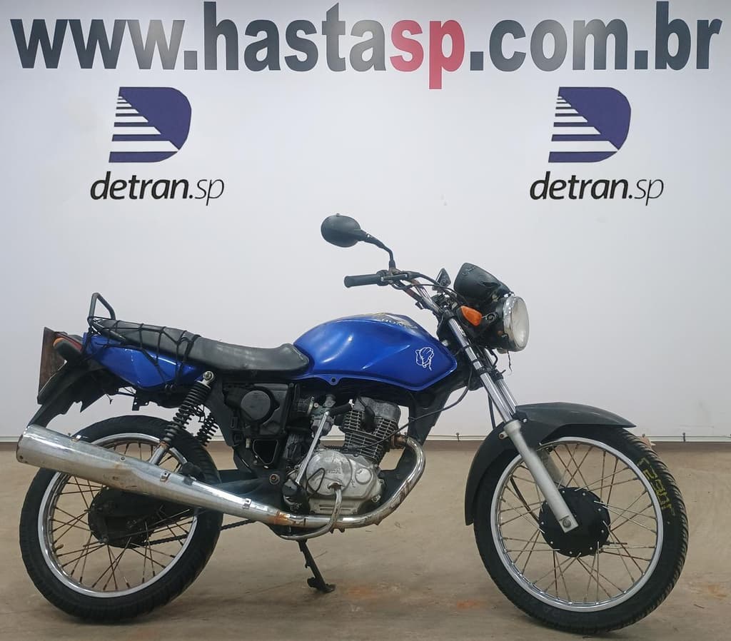 HONDA CG 150 TITAN KS 2004 2004 AZUL — foto do lote