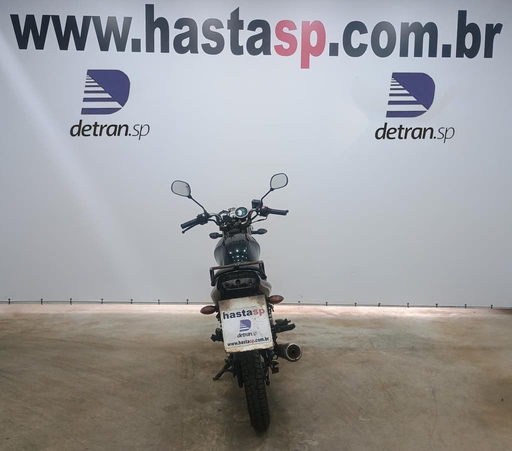 YAMAHA YBR 125ED 2004 2004 PRETA — foto do lote