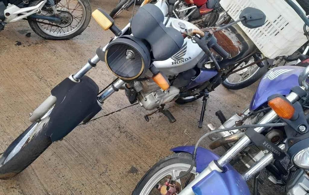 HONDA CG 150 2005 2006 Sucata Motor Servível — foto do lote