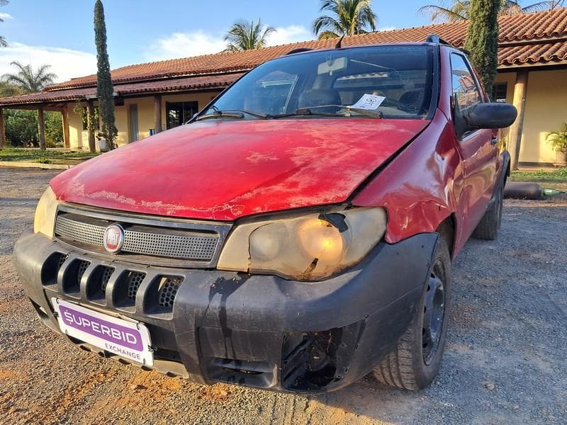 FIAT STRADA FIRE CE FLEX 1.4, 2008/2009, Placa FINAL 5 (MG),  (Ref.: WBV_L75) — foto do lote