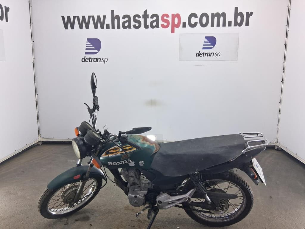HONDA CG 125 TITAN KS 2001 2001 VERDE — foto do lote