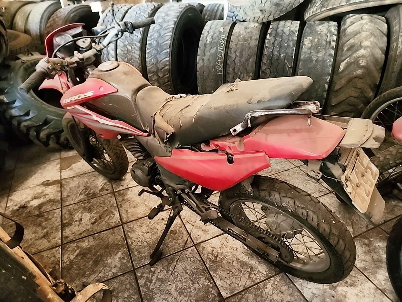 HONDA NXR 150 BROS KS ANO: 2008/2008 PLACA FINAL 2 (PR) — foto do lote