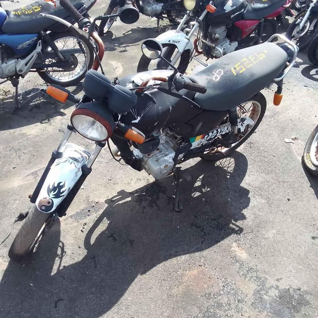 HONDA CG 125 2008 2008 Sucata Motor Servível — foto do lote