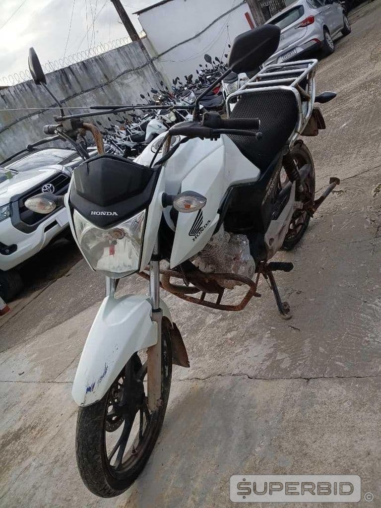 HONDA CG 160 CARGO, 2018/2019, Placa FINAL 7 (SP), — foto do lote