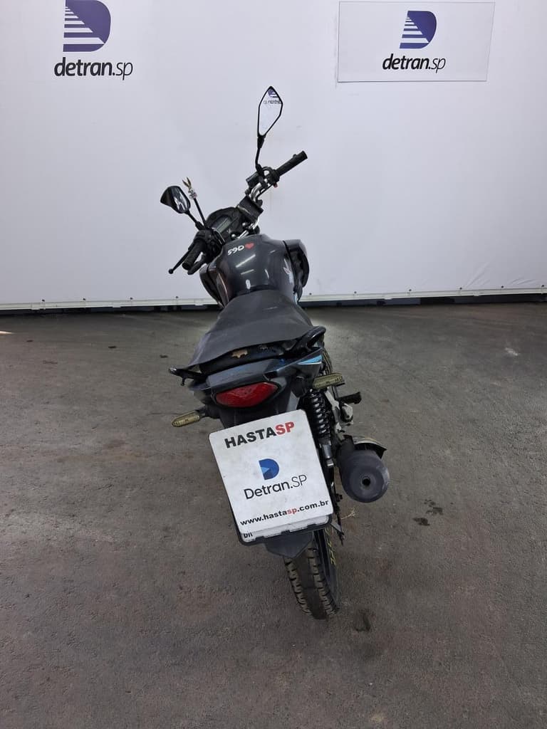 HONDA CG 160 FAN 2022 2023 PRETA — foto do lote