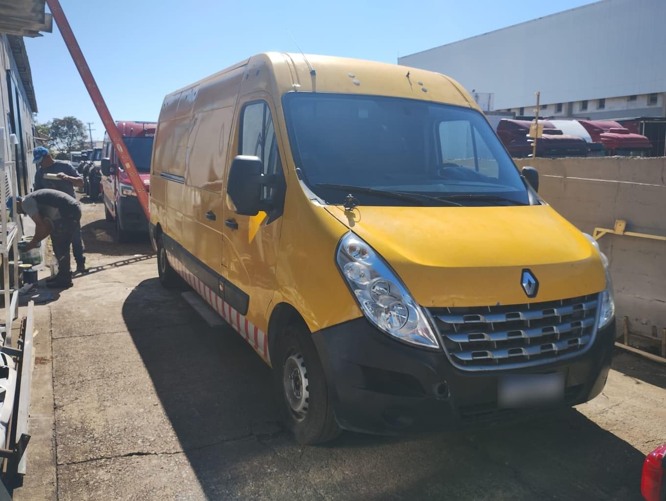 RENAULT MASTER REVES A, 2019/2020, Placa FINAL 4 (SP), — foto do lote