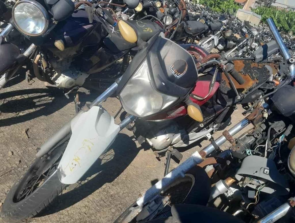 HONDA CG 150 2009 2009 Sucata Motor Servível — foto do lote