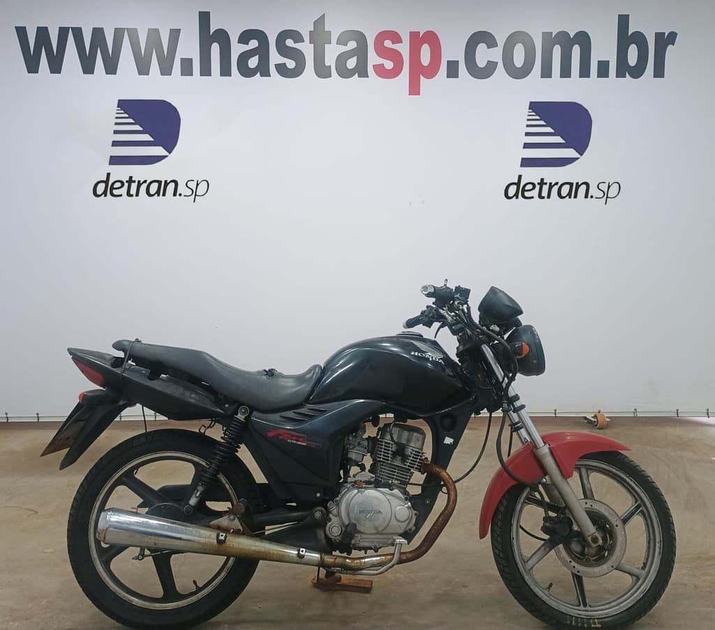 HONDA CG 125 FAN ES 2009 2009 PRETA — foto do lote