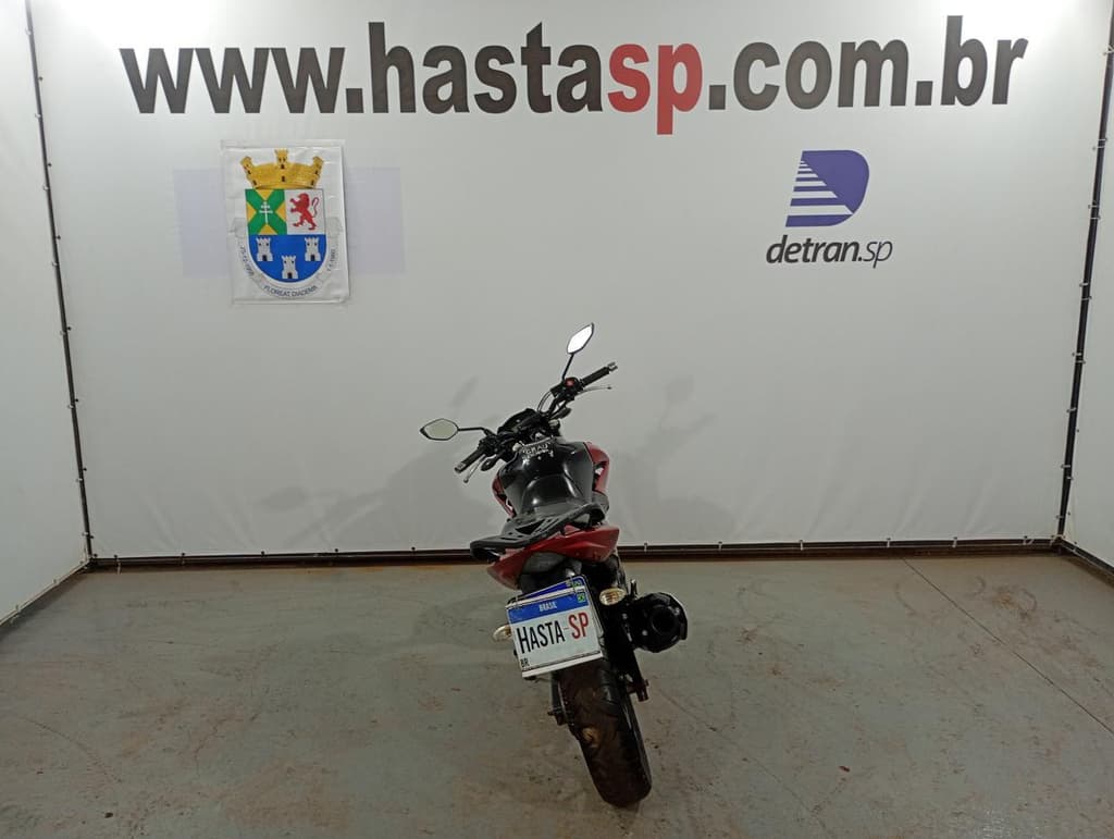 YAMAHA FAZER YS250 2010 2011 VERMELHA — foto do lote