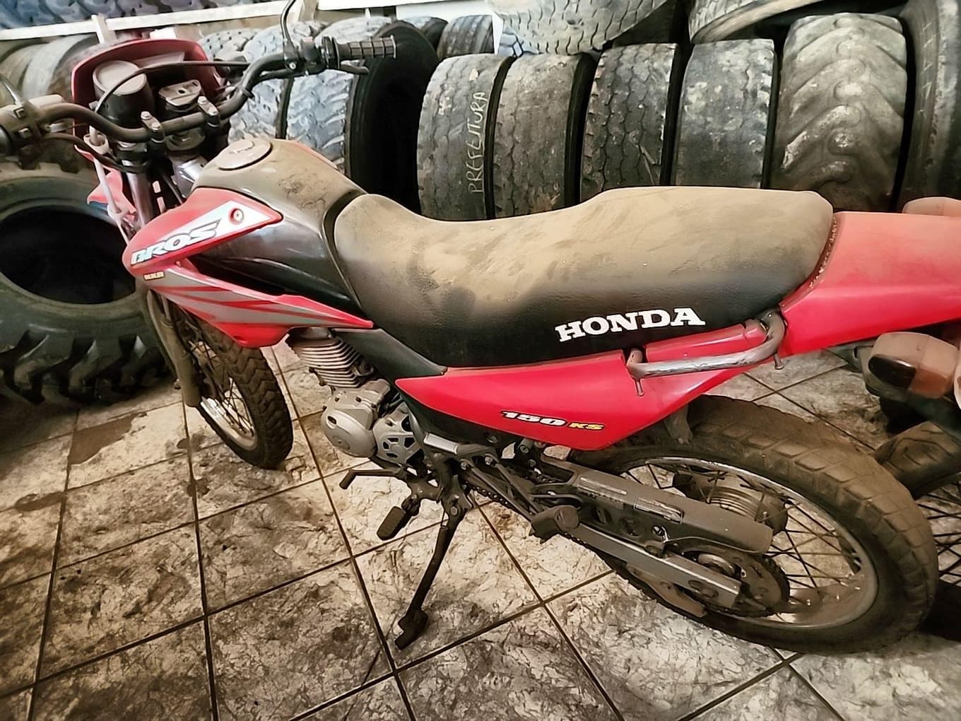 HONDA NXR 150 BROS KS ANO: 2008/2008 PLACA FINAL 6 (PR) — foto do lote