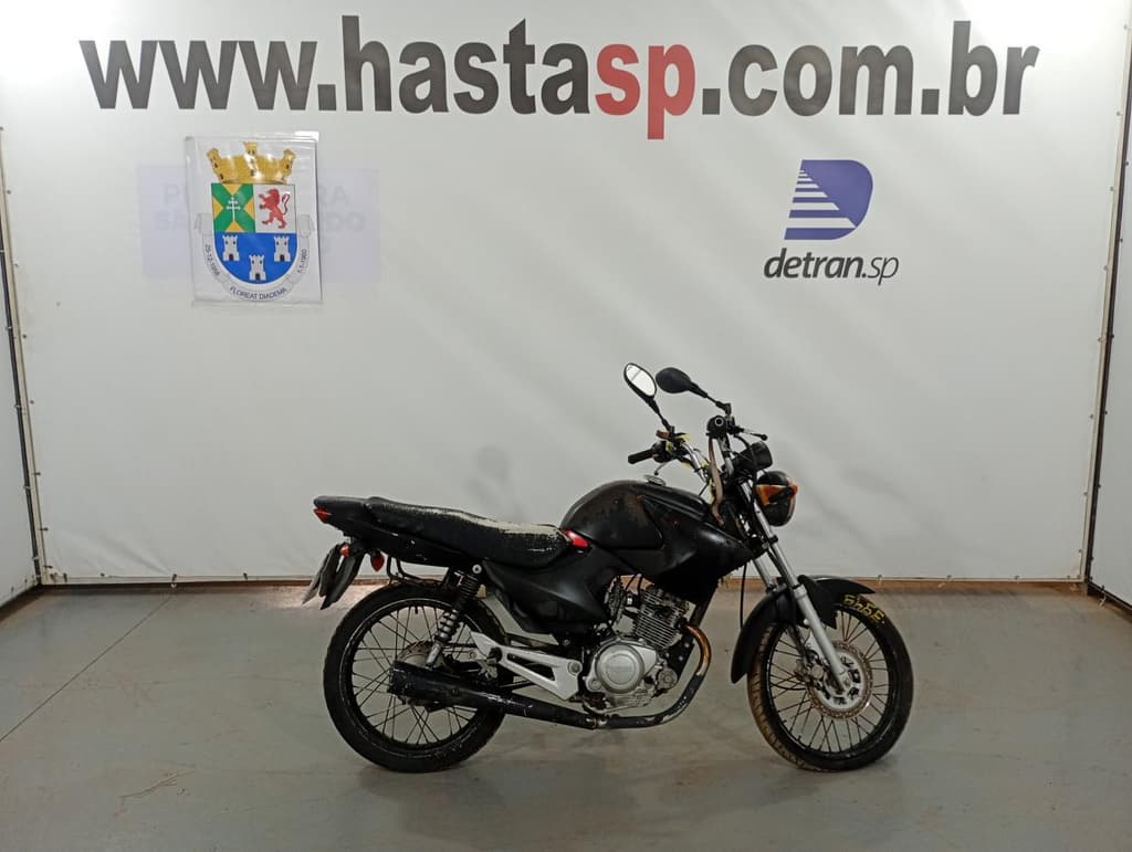 YAMAHA YBR 125ED 2004 2005 PRETA — foto do lote