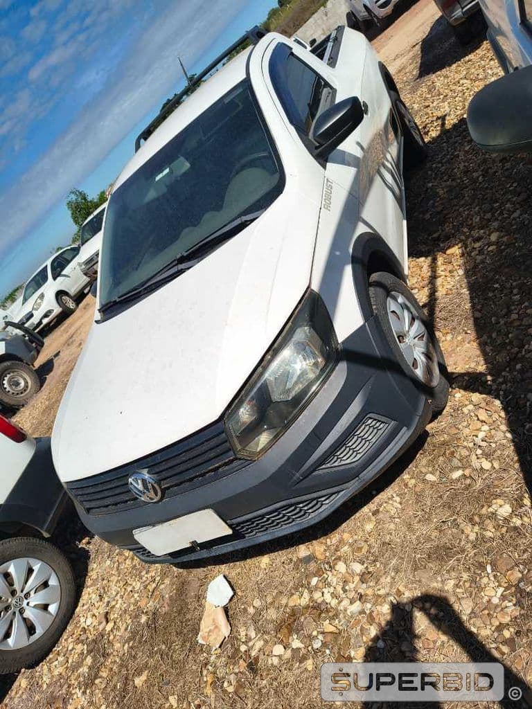 VW NOVA SAVEIRO RB MBVS 2017/2017, Placa FINAL 8,  (ID.: 50339) — foto do lote