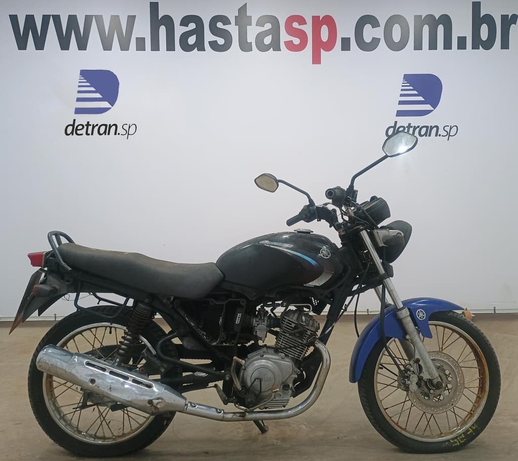 YAMAHA YBR 125K 2006 2006 PRETA — foto do lote