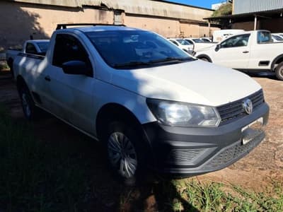 VOLKSWAGEN NOVA SAVEIRO RB MBVS 1.6, 2018/2019, Placa FINAL 3 (SP),  (Ref.: JAL) — foto do lote