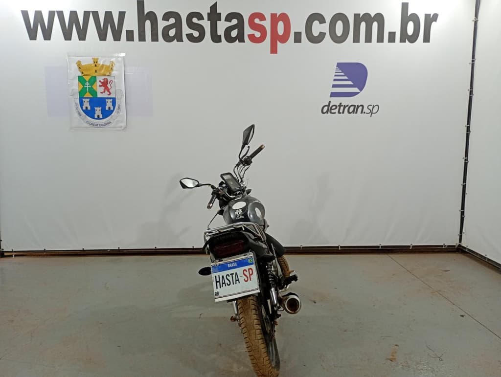 YAMAHA YBR 125K 2007 2008 PRETA — foto do lote