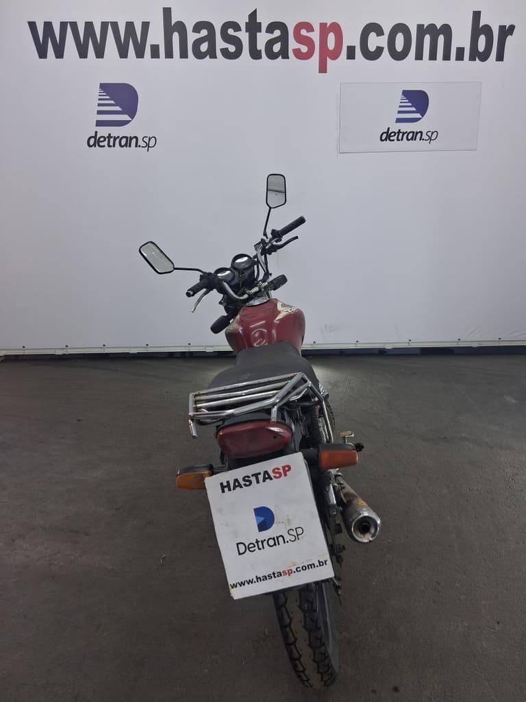 HONDA CG 125 TITAN ES 2001 2002 VERMELHA — foto do lote