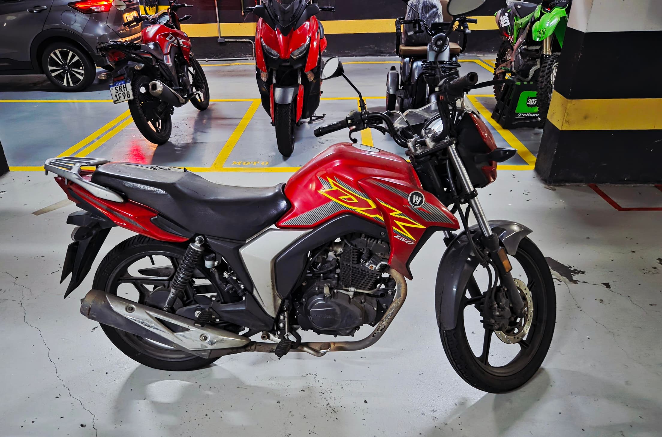 JTZ DK150, 2023/2024, Placa FINAL 5 (MG),  (Ref.: 107) — foto do lote