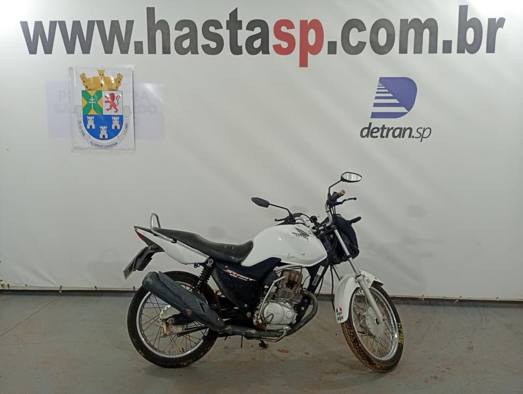HONDA CG 125I CARGO 2017 2017 BRANCA — foto do lote